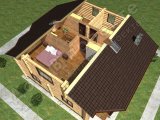 Проект дома ПД-008 3D план 5